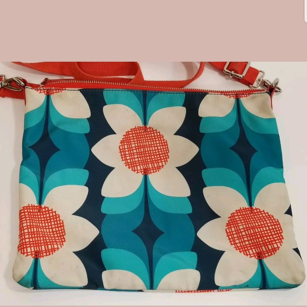 Fossil Floral Crossbody